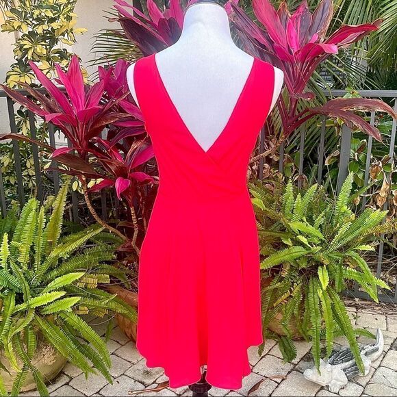 🍍3/$15🍍 Express Mesh Detail Fit & Flare Dress - Picture 5 of 7